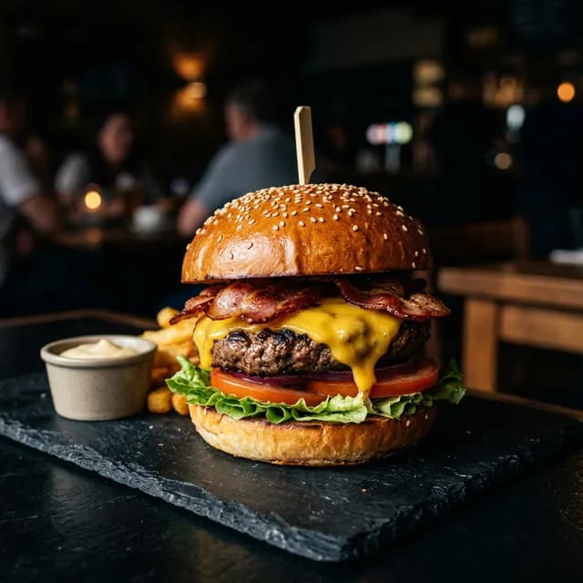 Gourmet burger